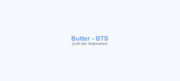Lirik Butter – BTS dan Terjemahan